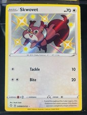 Pokemon TCG Skwovet SV099/SV122 Shining Fates Shiny Vault Holo MT/NM