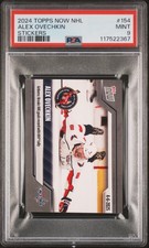 2024 TOPPS NOW NHL STICKERS #154 ALEX OVECHKIN PSA 9