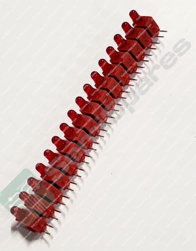 ELMA 09H0160-62 RED LED BLOCK SINGLE, 279pcs. - Picture 2 of 3