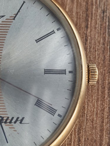 Vintage Men's watch Slava 2409 mechanical IL 70 years of Ilyushin GOLD Plated - Picture 7 of 19