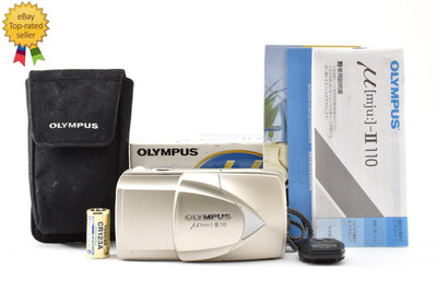 Tested!【EXC+5】Olympus Stylus μ mju ii 110 Point & Shoot Film Camera Japan