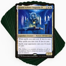 ***Custom Commander Deck*** Grand Arbiter Augustin IV - Stax Control - EDH MTG