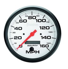 Autometer 5889 Phantom Speedometer 5 160 Mph Electric Program W Lcd Odo Autometer 5889 Phantom Speedometer 5 160 Mph Electric Program W Lcd Odo
