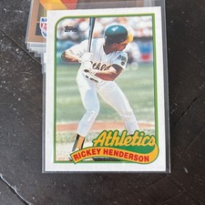 1989 Topps Traded - Rickey Henderson #48T