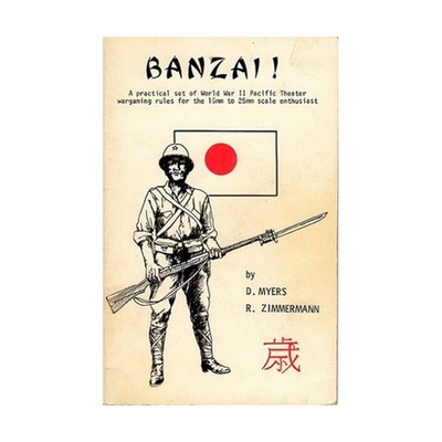 Z&M Enterprises Historical Mini Rules Banzai! VG