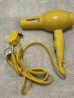 YELLOWBIRD Turbo By ConAir Pro Hair Blow Dryer - Controls On Front