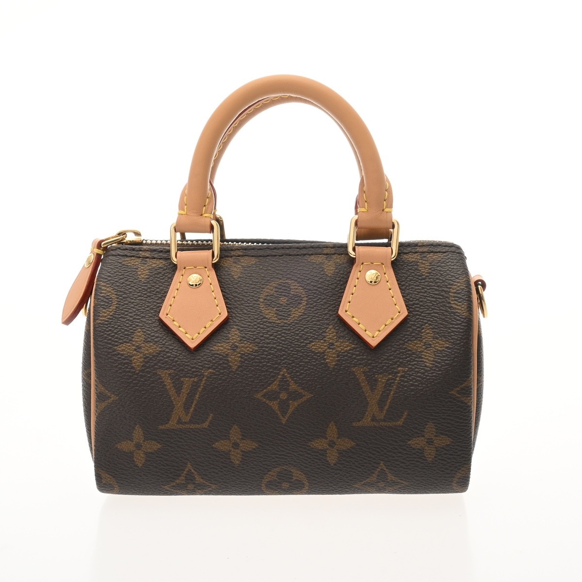LOUIS VUITTON Nano Speedy M81085 Monogram Monogram canvas Brown Women Should...