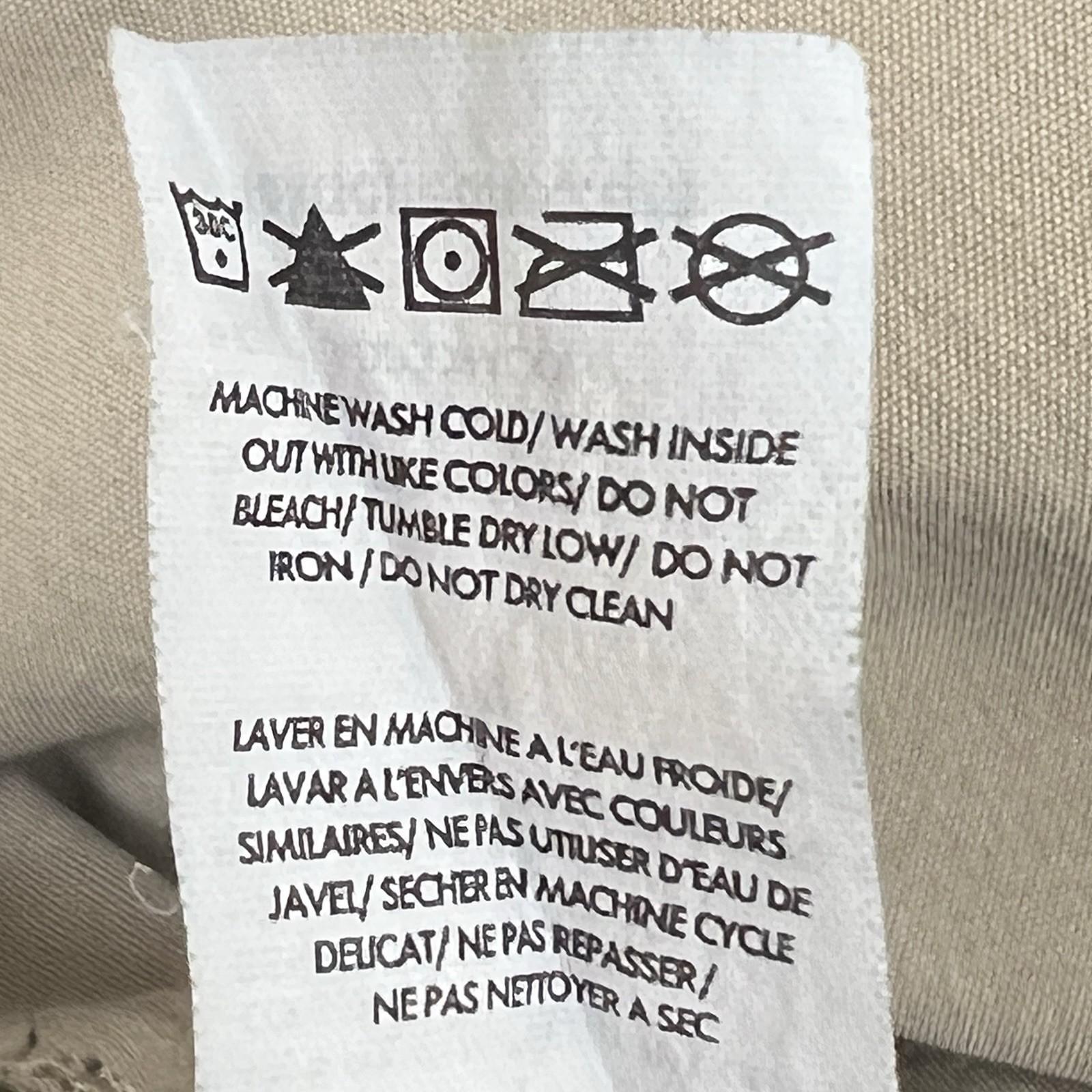 Hoka One One Transport Pants Running Athletic Tan Women's S 28x29 Side Zip thumbnail 10