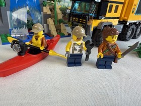 LEGO City: Jungle LOT: Mobile Lab 60160 Starter Set 60157 & Jungle Buggy 60156