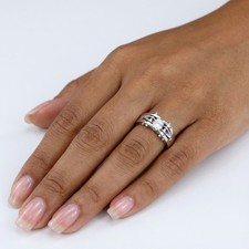 Solitaire Mens Ring Platinum Channel Set 0.58 CT Round Lab-Grown Diamond E VS1