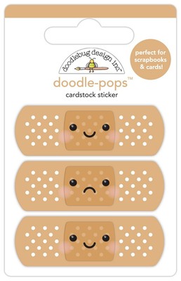 Doodlebug Doodle-Pops 3D Sticker-All Better 5A0023DN-1G6DF