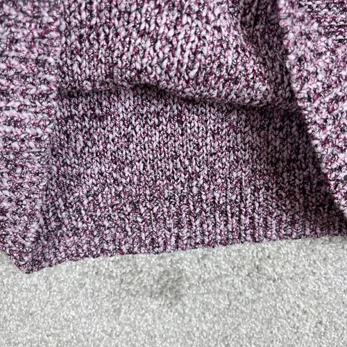 Talbots Sweater Womens Small Petite Purple Cotton Blend Pullover Knit- 3339* - Picture 4 of 10