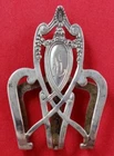 Monticello By Lunt Sterling Silver Napkin Clip original 2"