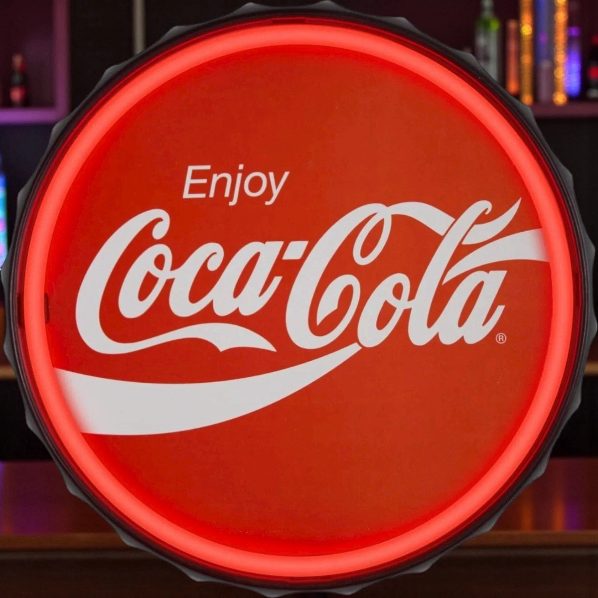 Coca Cola Neon Sign Indiana Collectible Lighting & Neon Lamps for