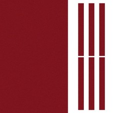 Billiard Cloth 9ft, Professional Pool Table Felt with 6 Felt Cloth Strips,Red