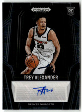 Panini Prizm Black 2024-25 NBA No. RS-ALX Trey Alexander Rookie Auto