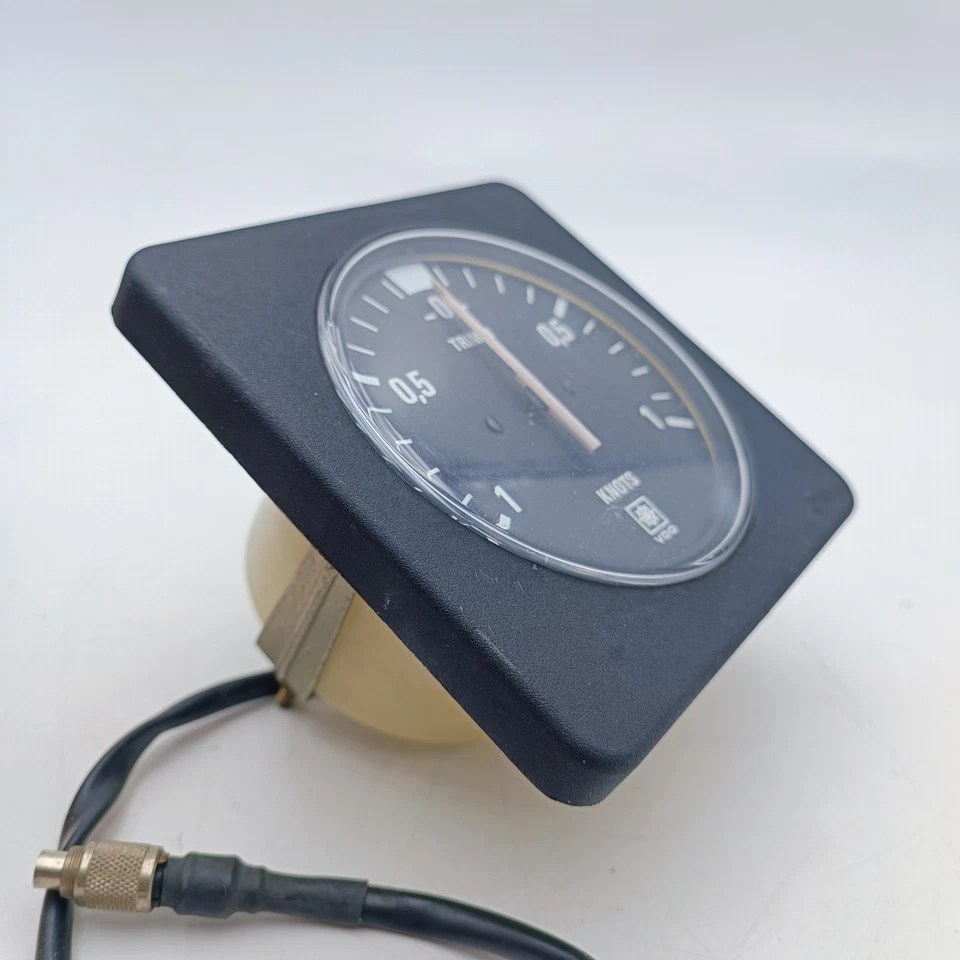 Pantalla de recorte VDO -1 +1 nudos calibre analógico 12V Volvo Penta TRIM velero Foto 2 de 4