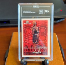 Upper Deck 1999 MVP Michael Jordan MJ Exclusives #186 TAG 8.5 Chicago Bulls