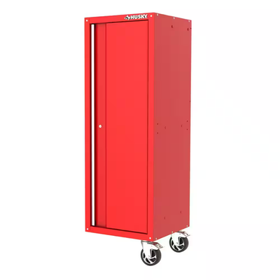 Modular 20 In. W X 20 In. D Standard Duty 3-Shelf Red Rolling Side