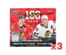 2025-26 UPPER DECK HOCKEY CHICAGO BLACKHAWKS CENTENNIAL BOX SET SEALED (x3)
