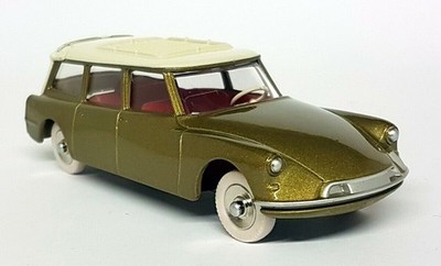 Atlas Dinky Toys Reproduktion - 539 Citroen ID 19 Break Gold Diecast Modellauto