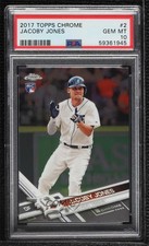 2017 Topps Chrome JaCoby Jones #2 PSA 10 GEM MT 0c37
