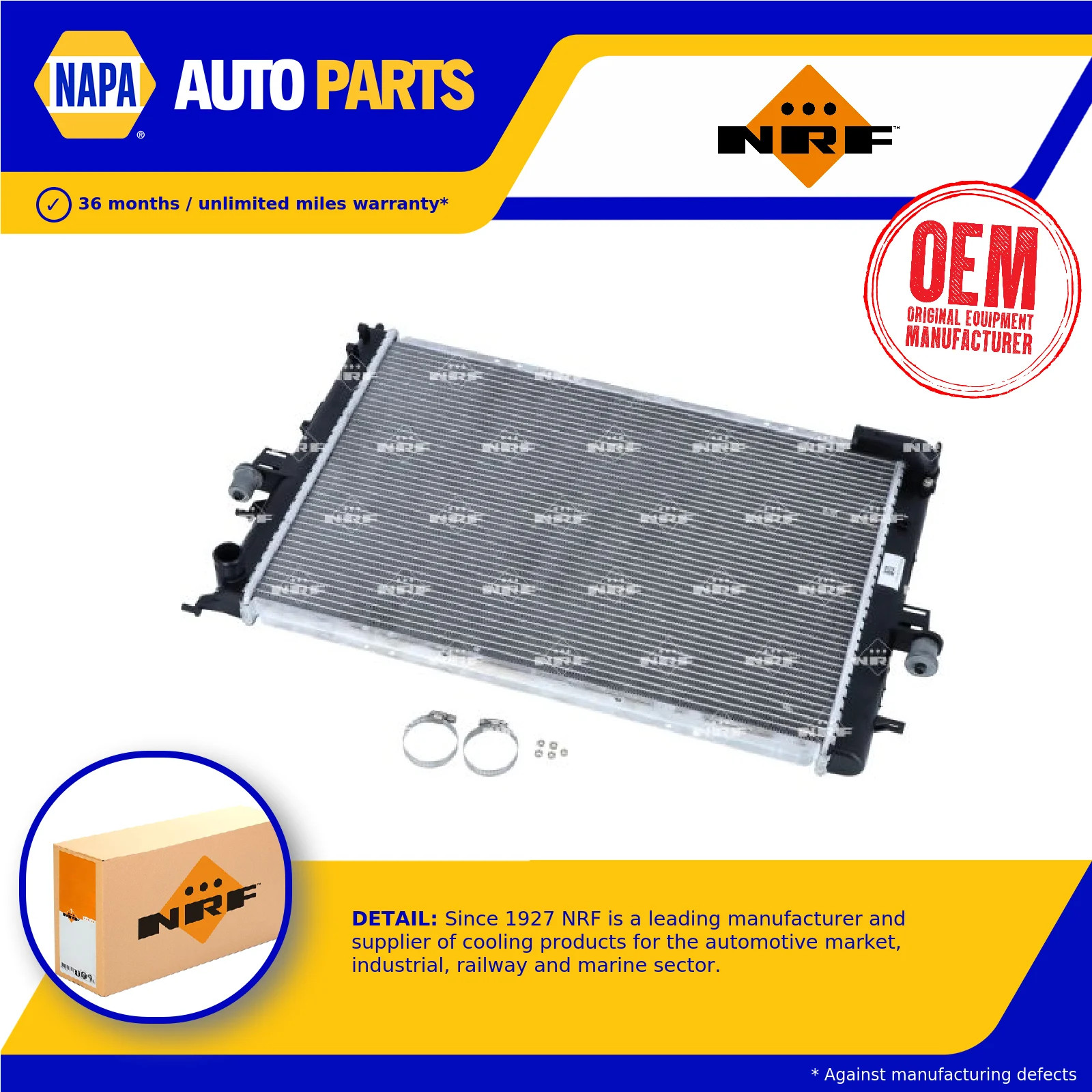 Radiator 55319 NRF PCC000960 PCC000960SLP GRD1055 GRD1080 Top Quality Guaranteed