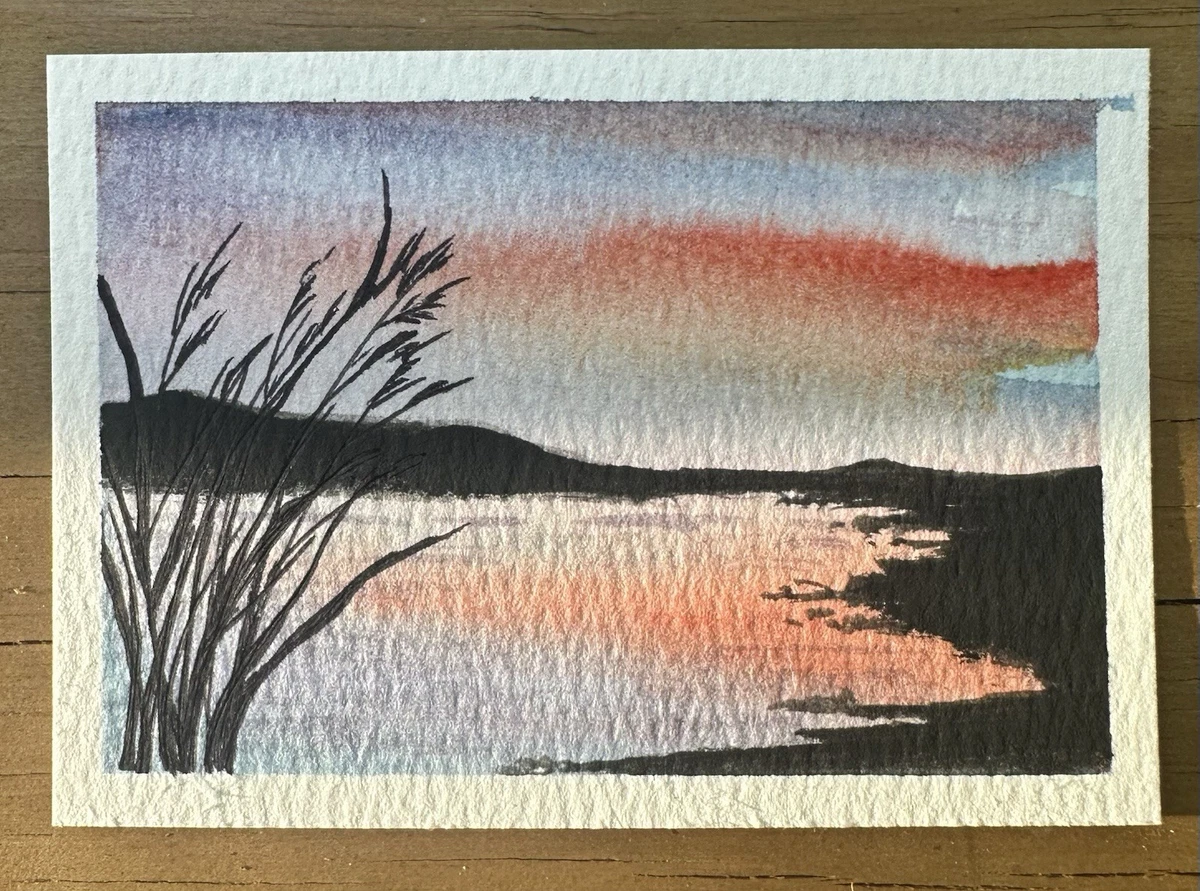 Landscape Watercolor Art Paintings for sale | eBay