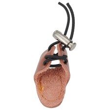 Black/brown Thumb Ring Cowhide Glove Bow Protection Leather High Quality