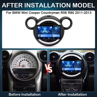 For BMW Mini Cooper Countryman R56 R60 2011-2013 CarPlay/Android Auto GPS Navi