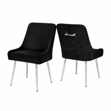 Luxury Velvet Dining Chairs Set of 2/4/6/8 Modern Premium Comfort & Elegant