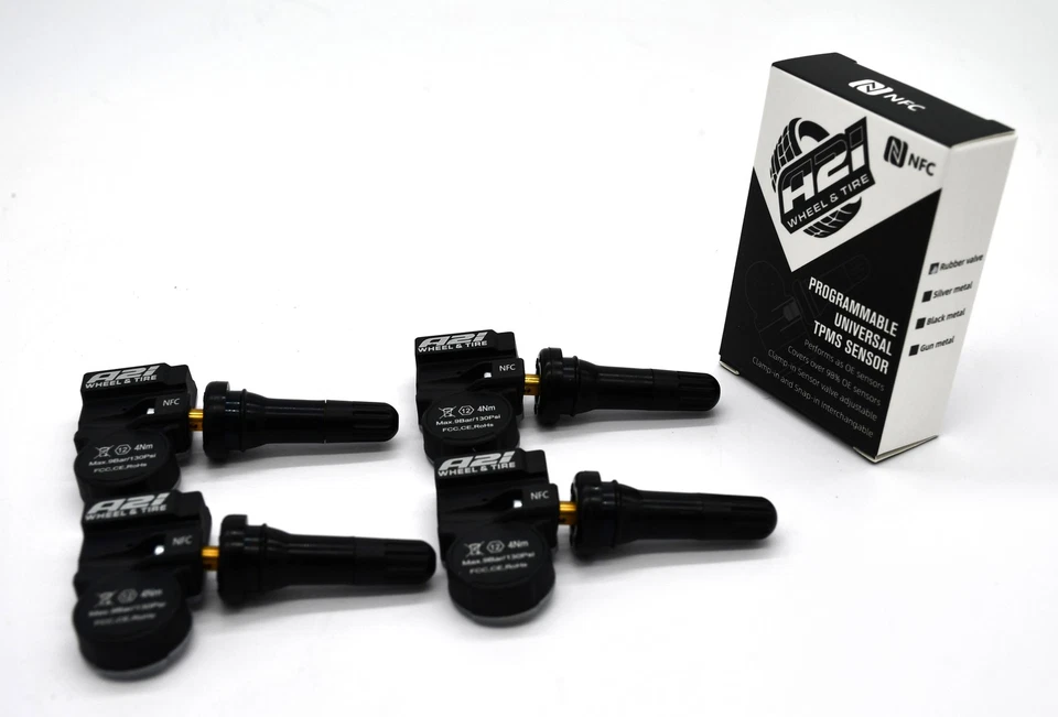 Juego 4 sensores de presión de neumáticos TPMS 315 MHZ goma para 05-08 Acura RL Foto 4 de 4