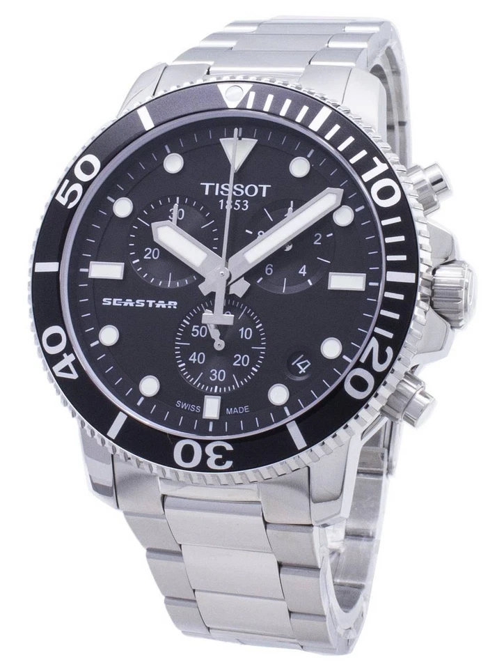 Montre pour hommes Tissot Seastar 1000 Chronograph T120.417.11.051.00 NEUVE