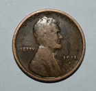 119b. A 1914 D LINCOLN WHEAT CENT, IN AS SHOWN CONDITION / GOOD DETAILS / AS IS