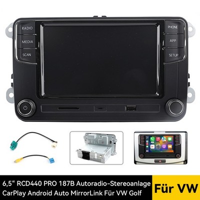 NONAME Autoradio RCD440 360 RCD330 Carplay Android Auto Rear USB Für VW GOLF CC