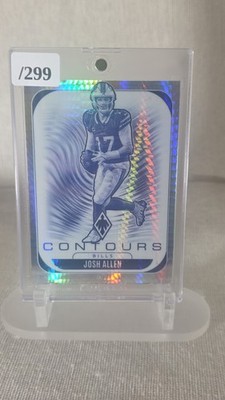 2025 Panini Phoenix Contours /299 Josh Allen Buffalo Bills