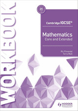 Image of Cambridge IGCSE Mathematics Core and Extended Workbook: Hodder Education Group