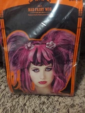 BAD FAIRY WIG, Halloween Costume Party Cosplay Dress-Up Fake Hair New ADULT NIP