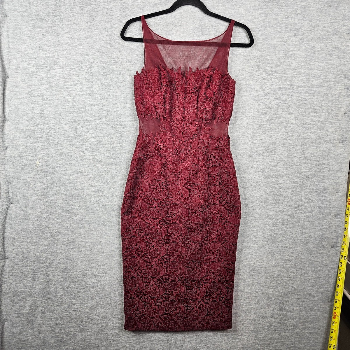chinese dress ladies Sleeveless Lace Sheath 6 / Pink