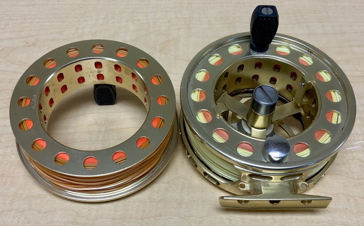 Orvis Vortex Large Arbor Fly Fishing Reel 7/8 With Extra Orvis Vortex Large Arbor Fly Fishing Reel 7/8 With Extra