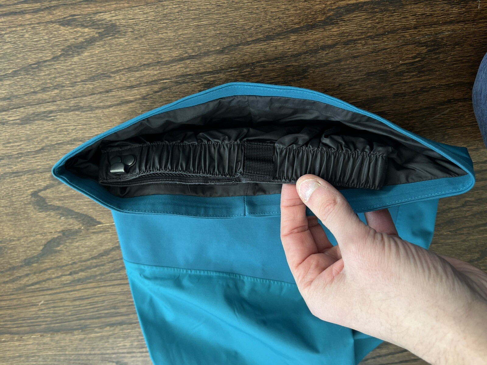 NWT PATAGONIA Powder Town Ski Snow Pants Men's Sz Small Belay Blue Recco $249