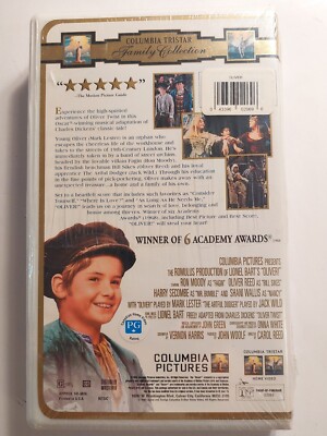 OLIVER! Columbia Tristar Family Collection VHS(1998) 30th Anv