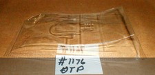 GTP 1176 Clear Slot Car Body 1/24 Vintage 4 1/2" W/B copy NOS
