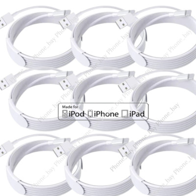 USB Charger Charging Cable 3/6FT For iPhone 6 7 8 X XS XR XS Max 11 12 13 14 LOT