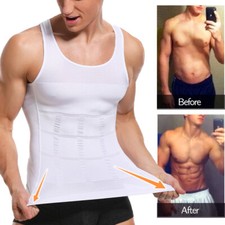 Men Gynecomastia Compression Shaper Slimming Vest Compression Tank Top Underhirt