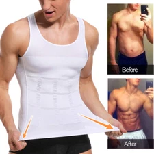 Men Gynecomastia Compression Shaper Slimming Vest Compression Tank Top Underhirt