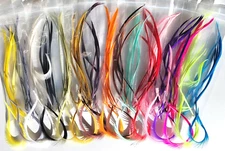 GOOSE BIOTS - 6 Combos - 5 pc/pack - Fly Tying Materials - Wings - Tails - NEW!