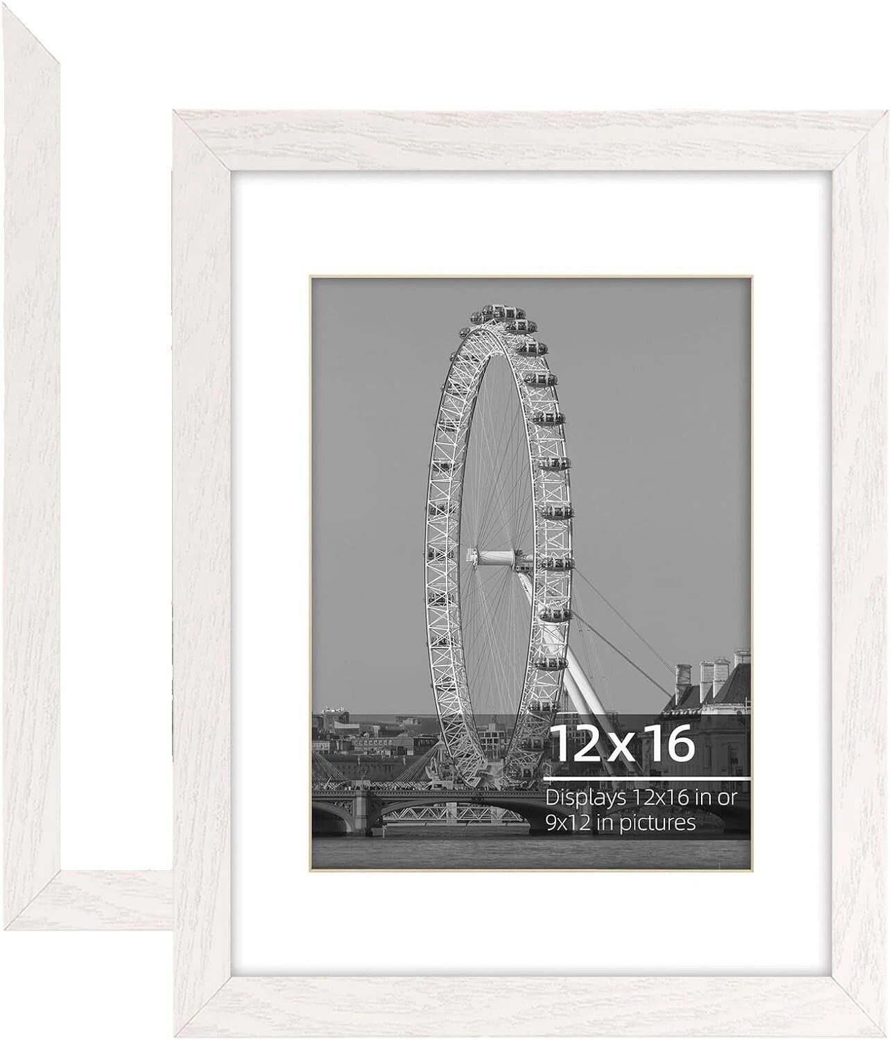 Anniversary White Frame Set Picture Frames