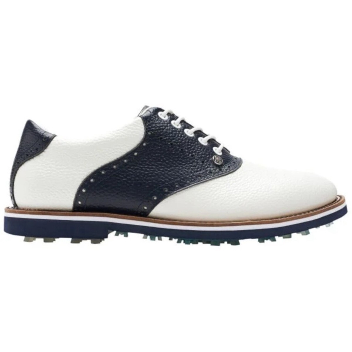 NEW G/Fore Men Saddle Gallivanter Golf Shoes Snow Twilight Wide NIB RET  $195