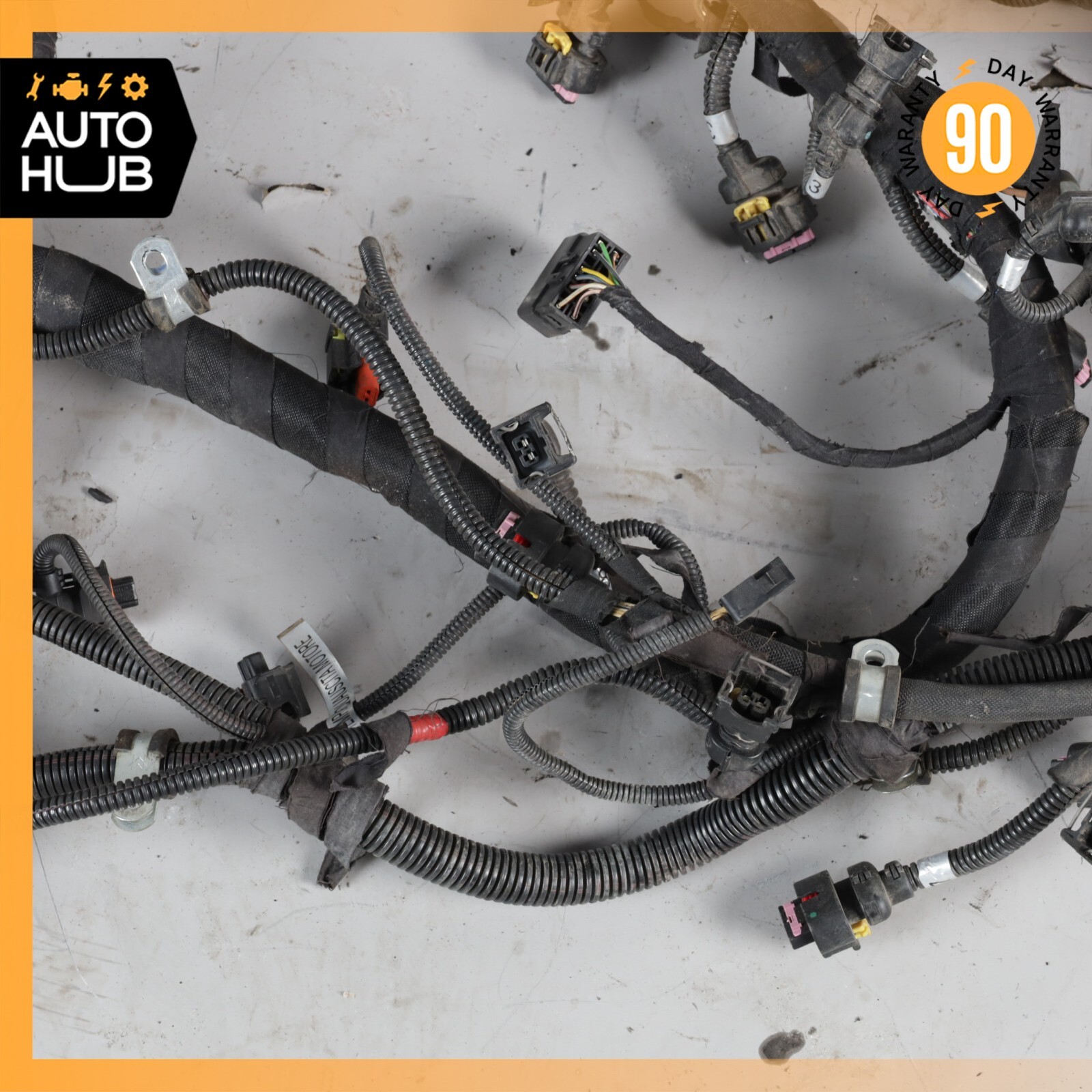 09-19 Maserati GranTurismo Quattroporte Engine Motor Wiring Wire Harness OEM 44k